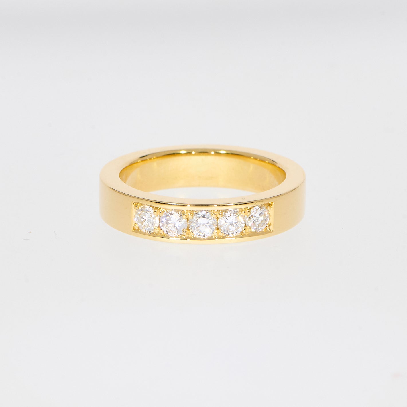 Alliancering 18kt 0,50ct tw-vvs/vs