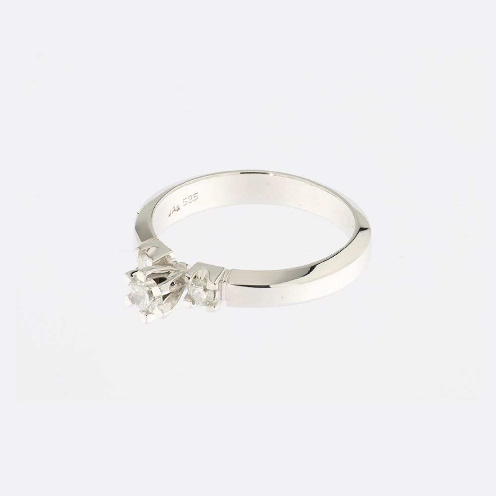 Ring 14kt 0,34ct