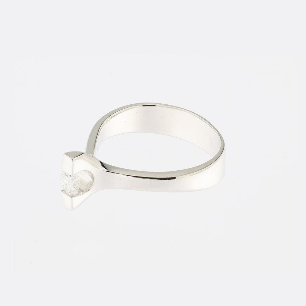 Ole Lynggaard ring 14kt ca.0,25ct