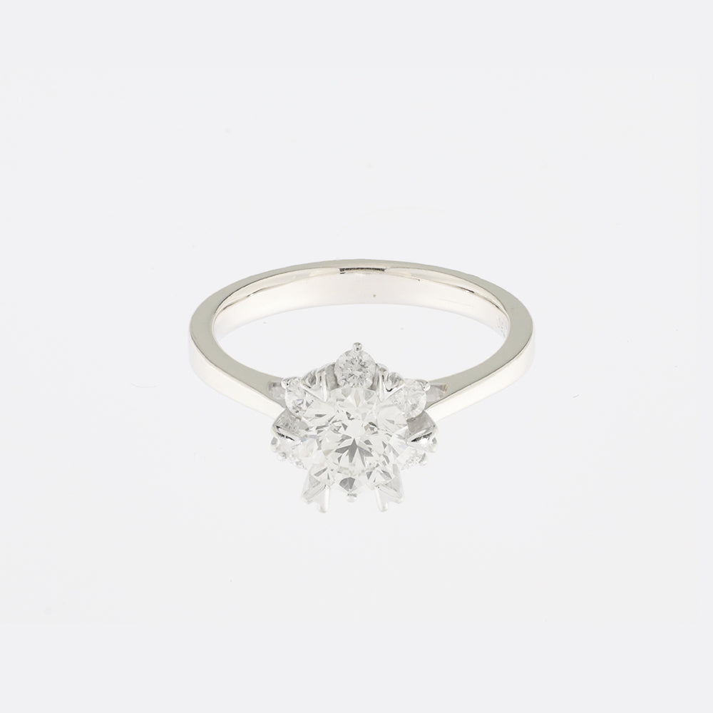 Ring 18kt 1,01ct
