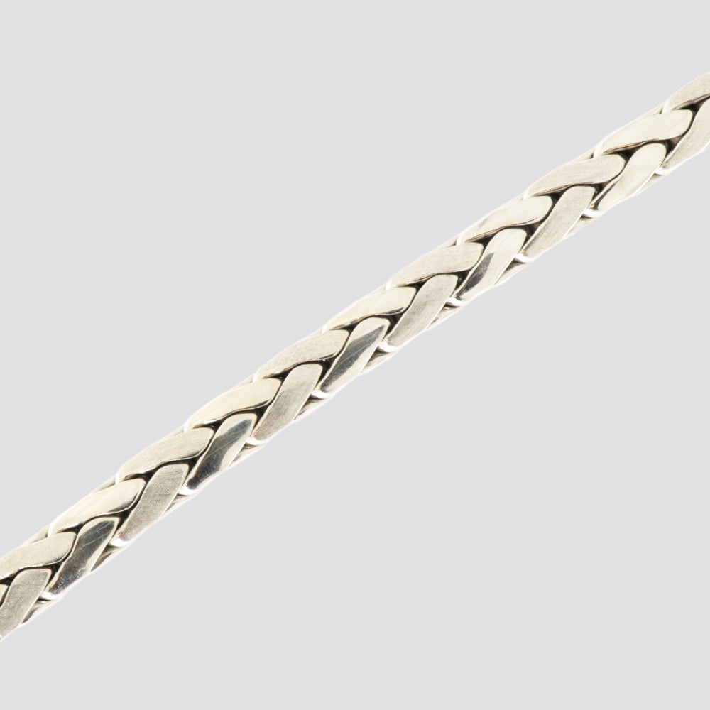 Armbånd 14kt hvidguld