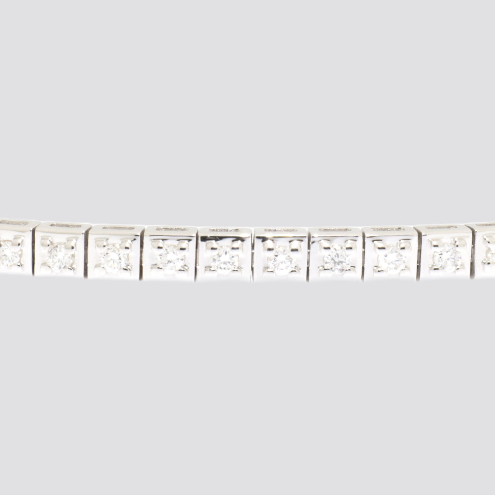 Tennisarmbånd 9kt 0,53ct w-si