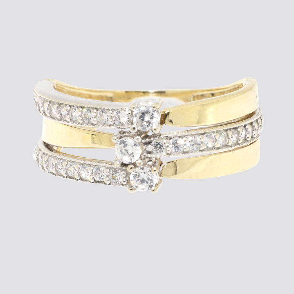 Ring 14kt ca.0,31ct