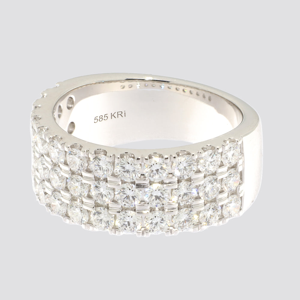 Ring 14kt 2,15ct tw-si