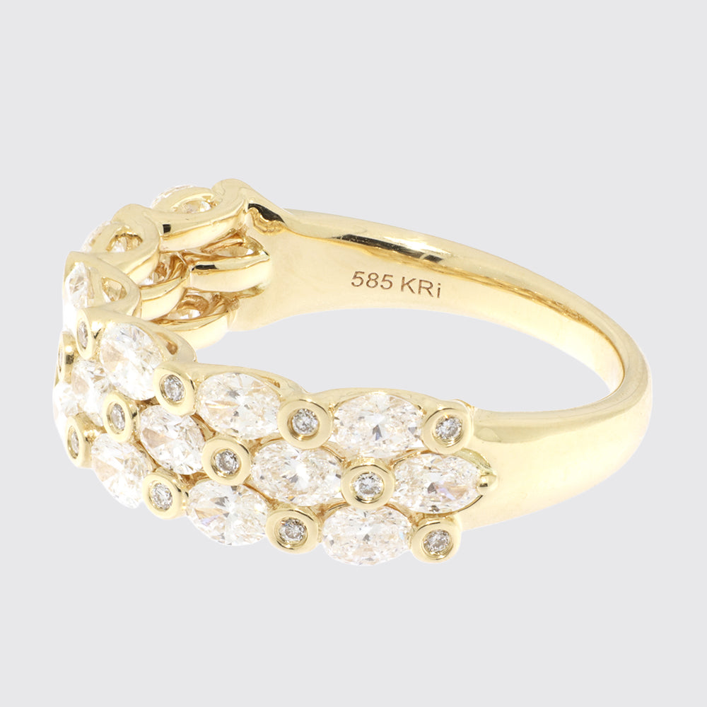 Ring 14kt 1,74ct