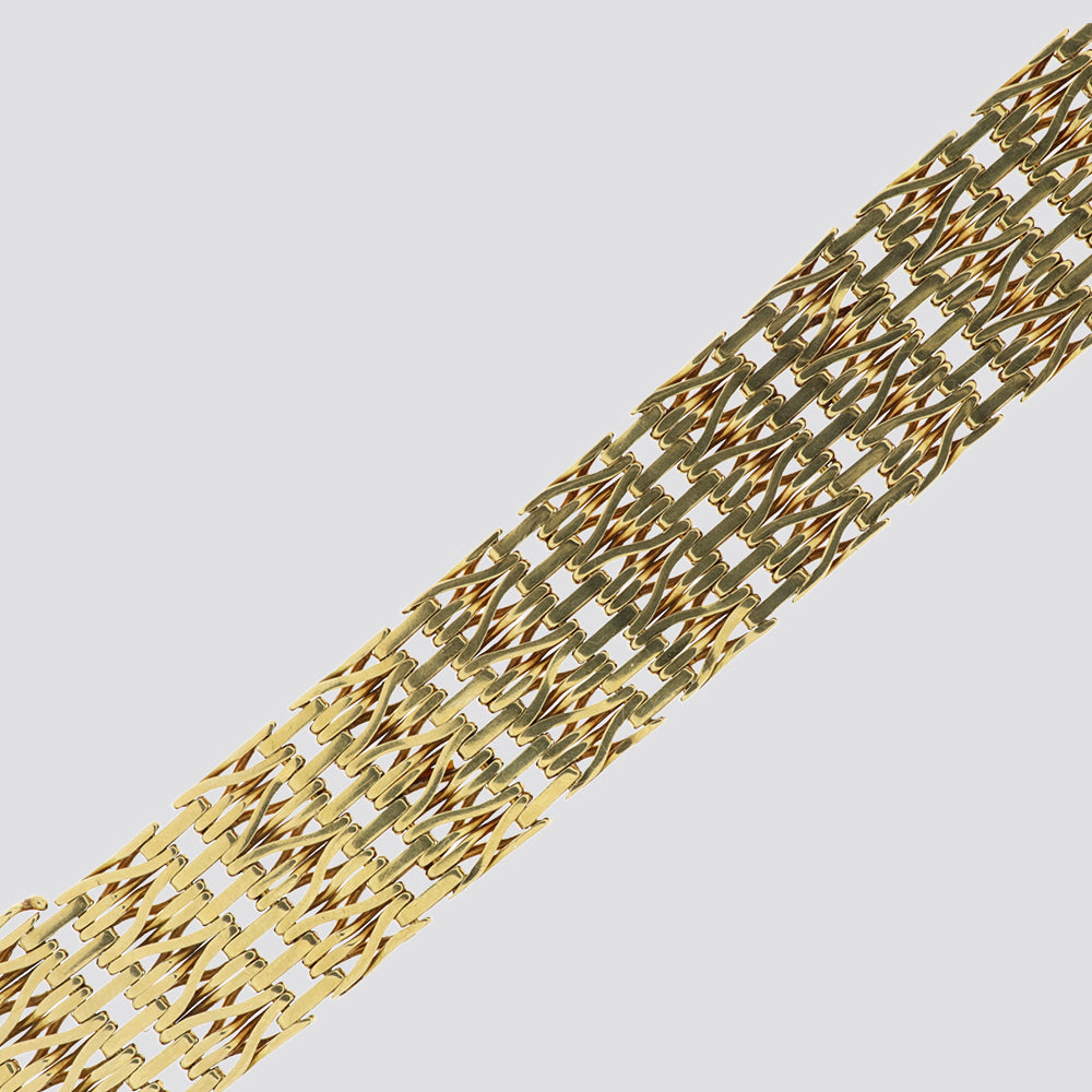 Armbånd V-BÅND 14KT 18CM