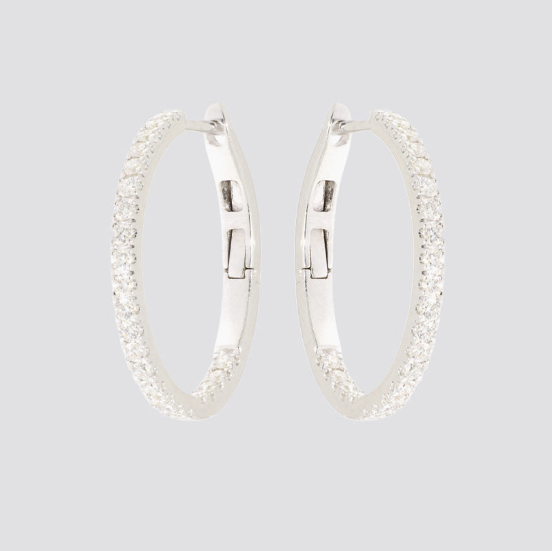 Hoops 9kt 0,51ct w-si