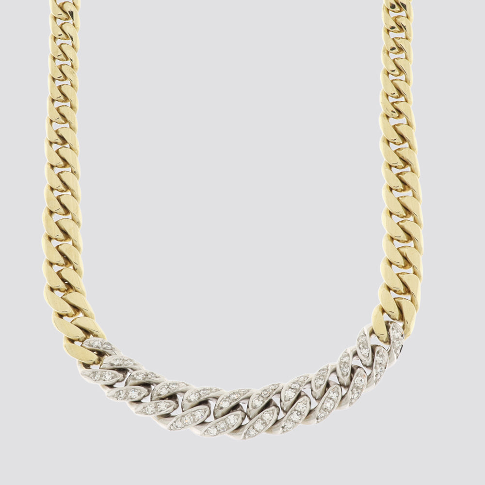Collier 18kt ca.0,44ct