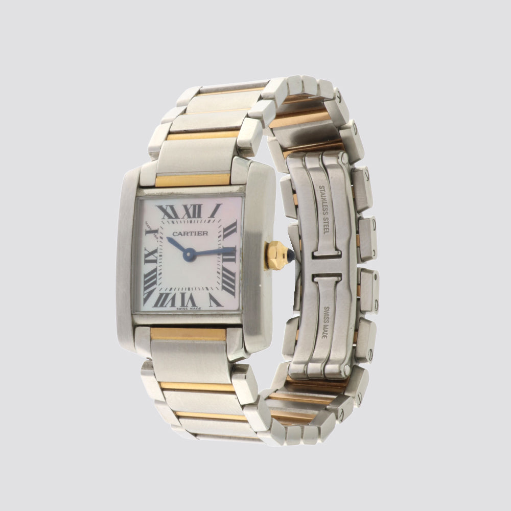 Cartier Tank Fr. stål/18kt