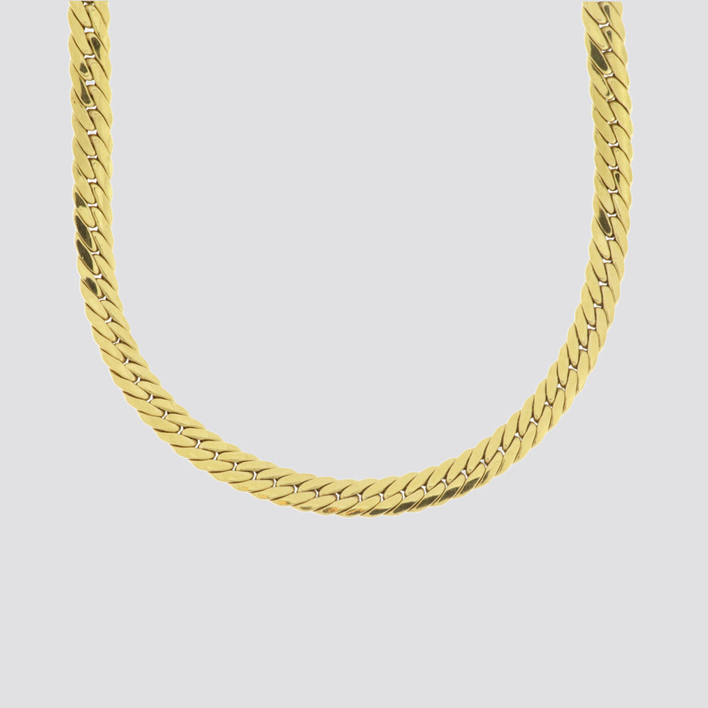 Pansercollier i 18 kt. guld – 50 cm