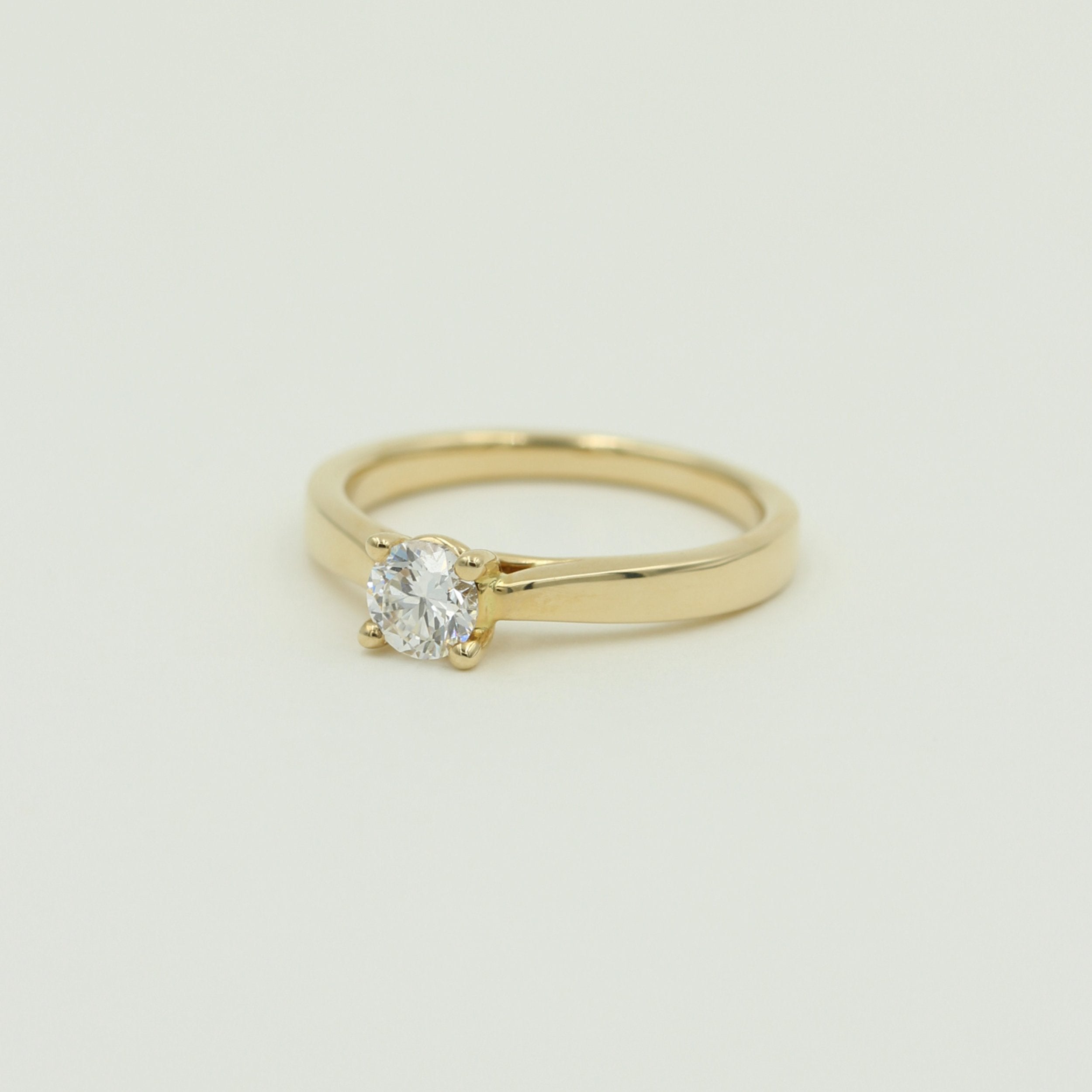 Solitairering m. 0,53 ct. TW.SI