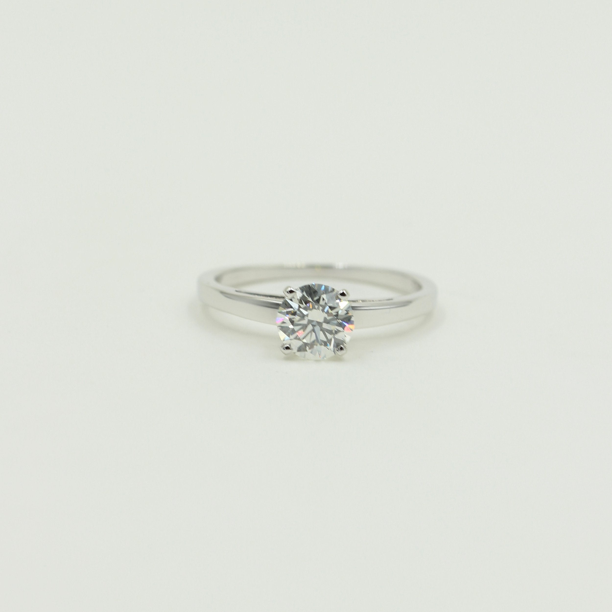 Solitairering m. 1,10 ct. G.VVS2