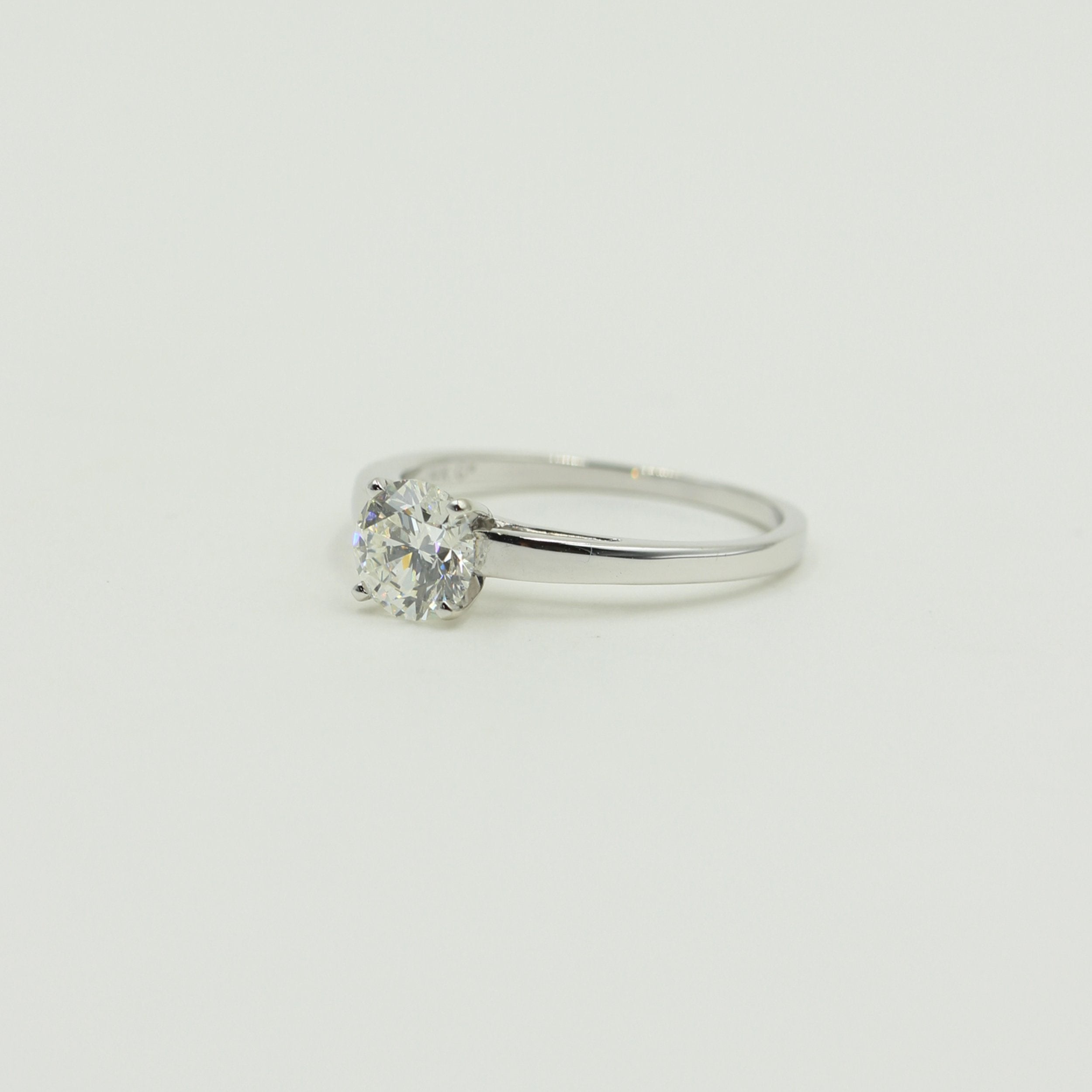 Solitairering m. 1,10 ct. G.VVS2