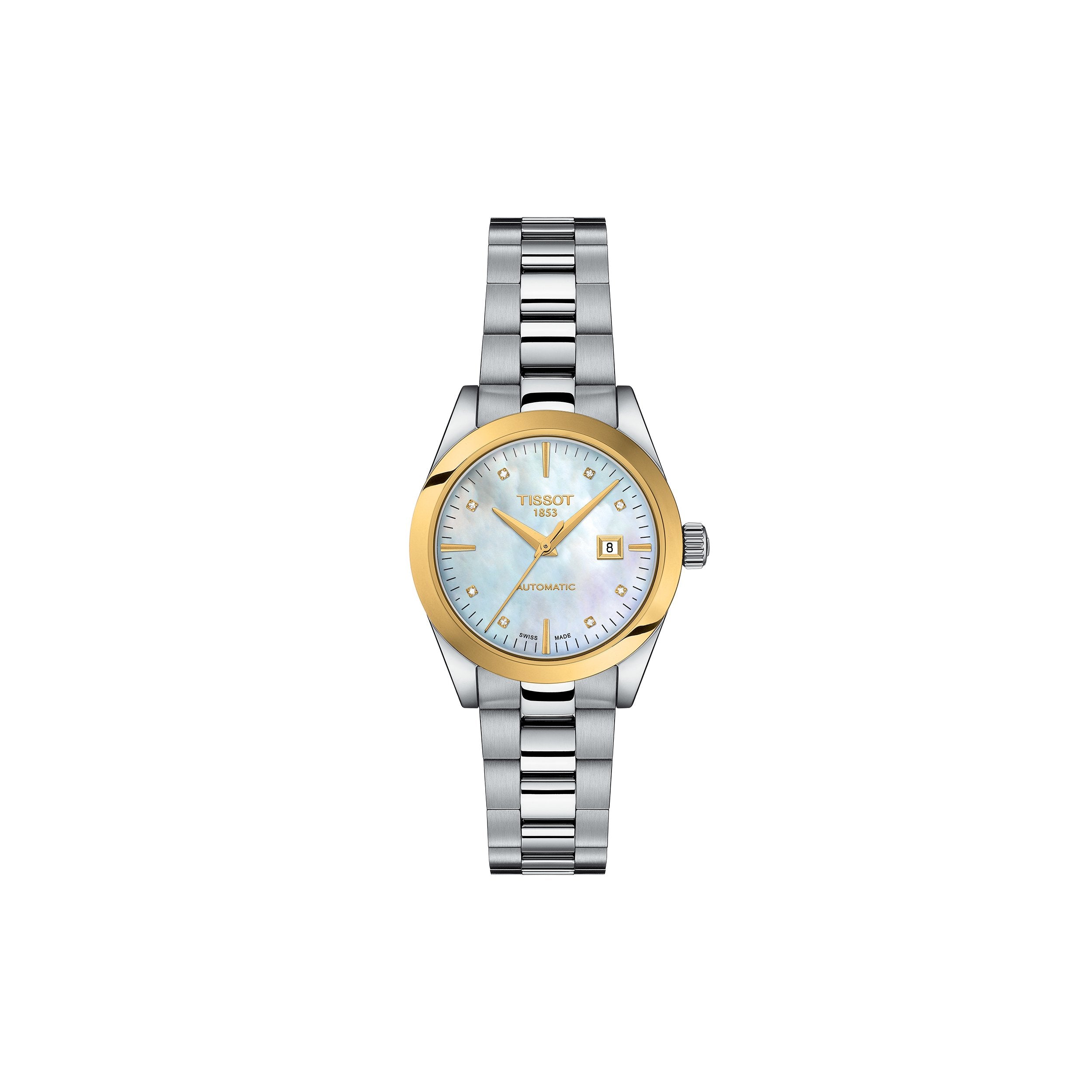 TISSOT T-MY LADY AUTOMATIC 18K GOLD BEZEL