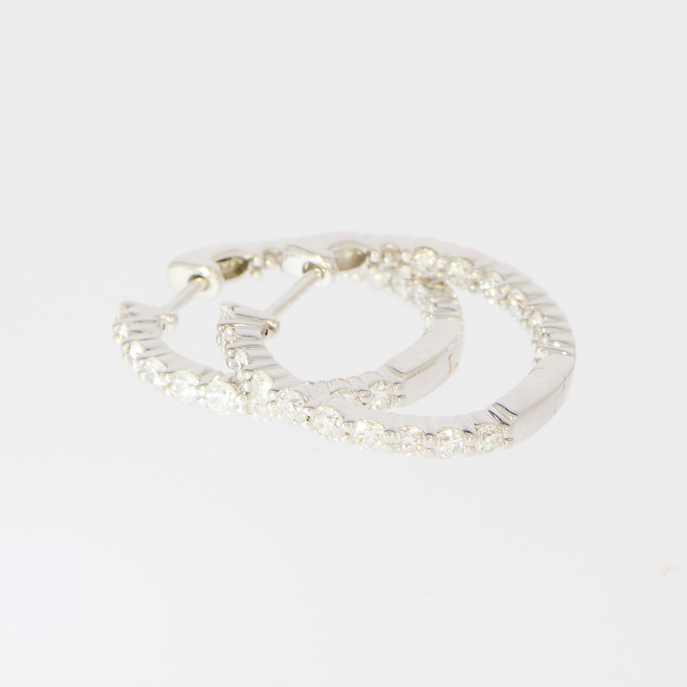 Ørering 14kt 1,02ct tw-si