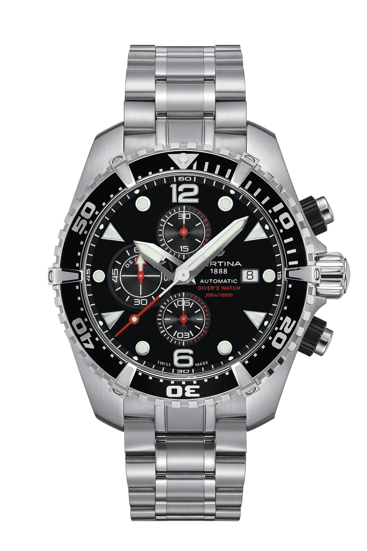 DS Action Diver Chronograph Automatic Aqua Collection