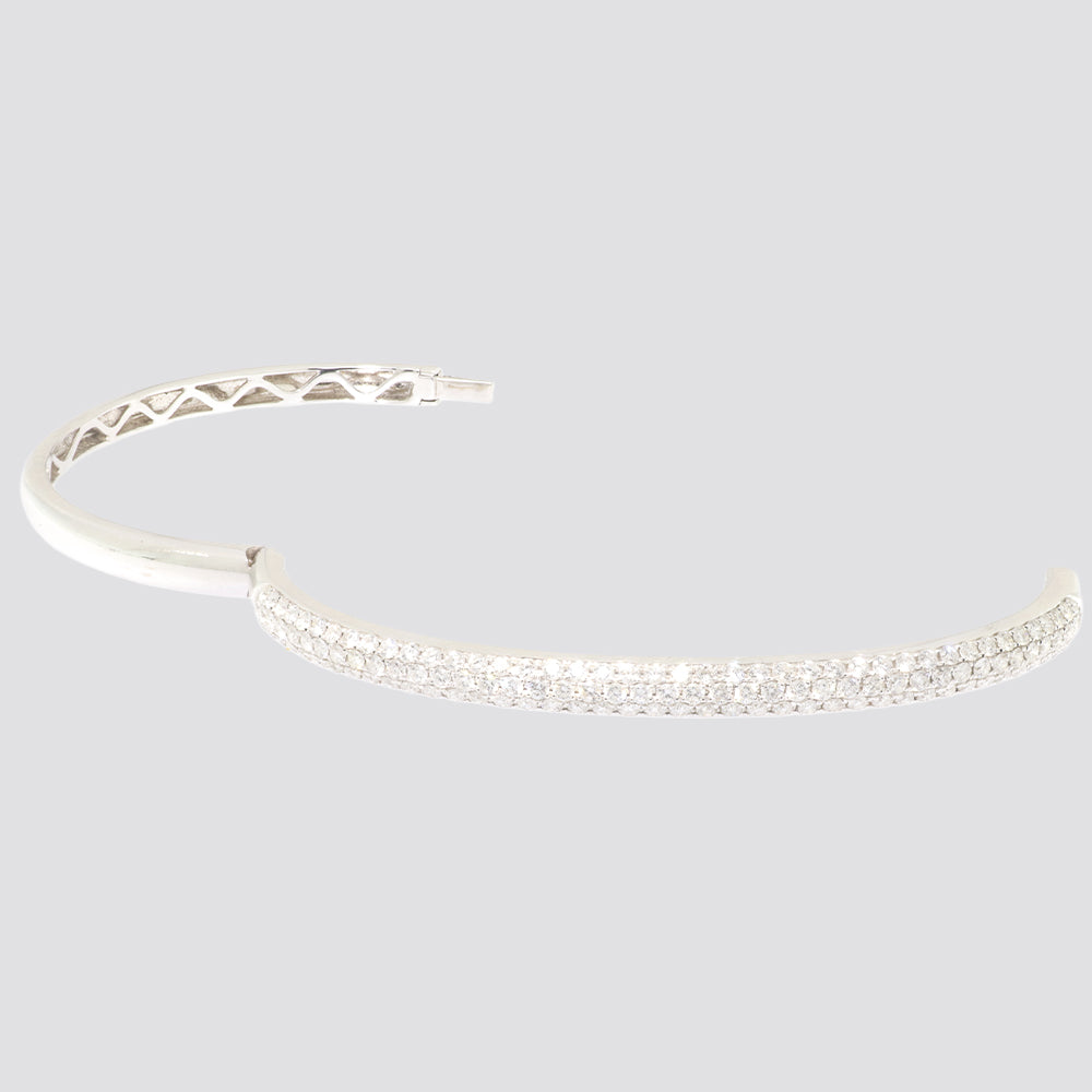Armring 18kt 1,95ct g/h-vs/si
