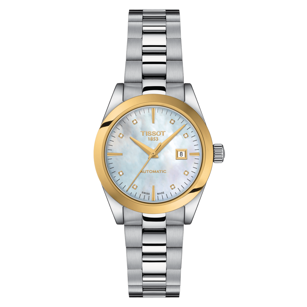 TISSOT T-MY LADY AUTOMATIC 18K GOLD BEZEL