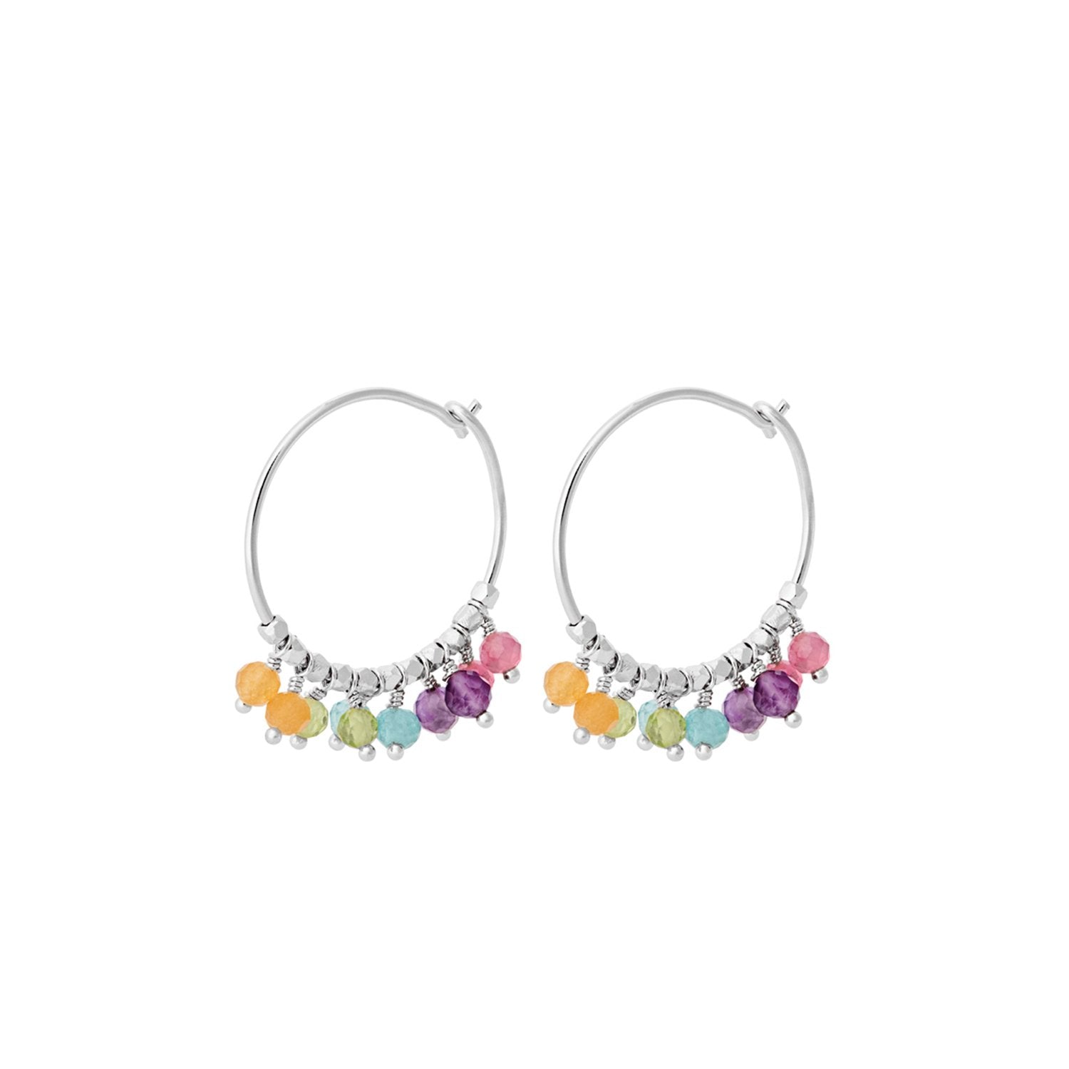 Rainbow Hoops, sølv