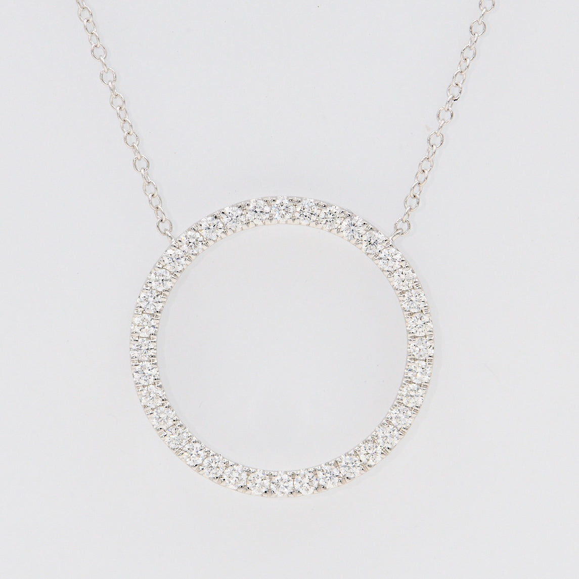 Collier 14kt 1,00ct w-si