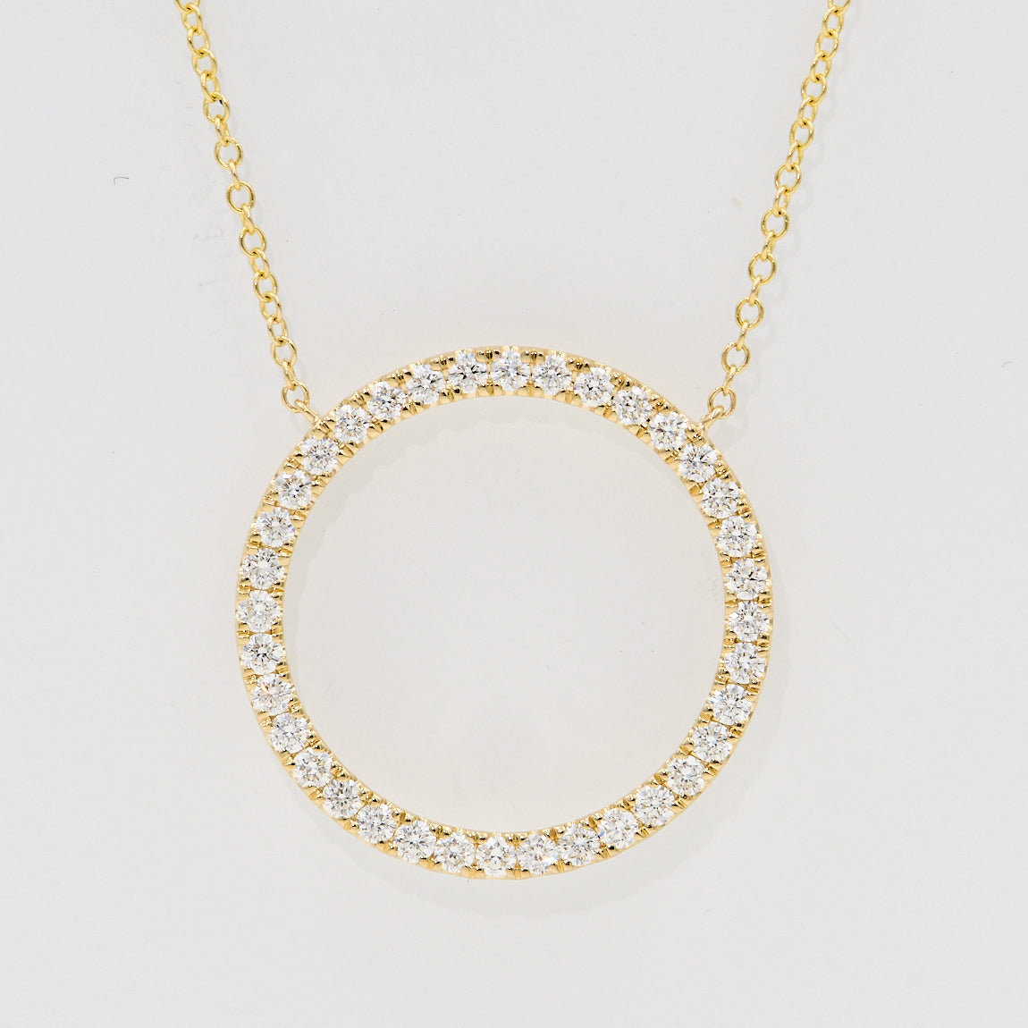 Collier 14kt 1,00ct w-si