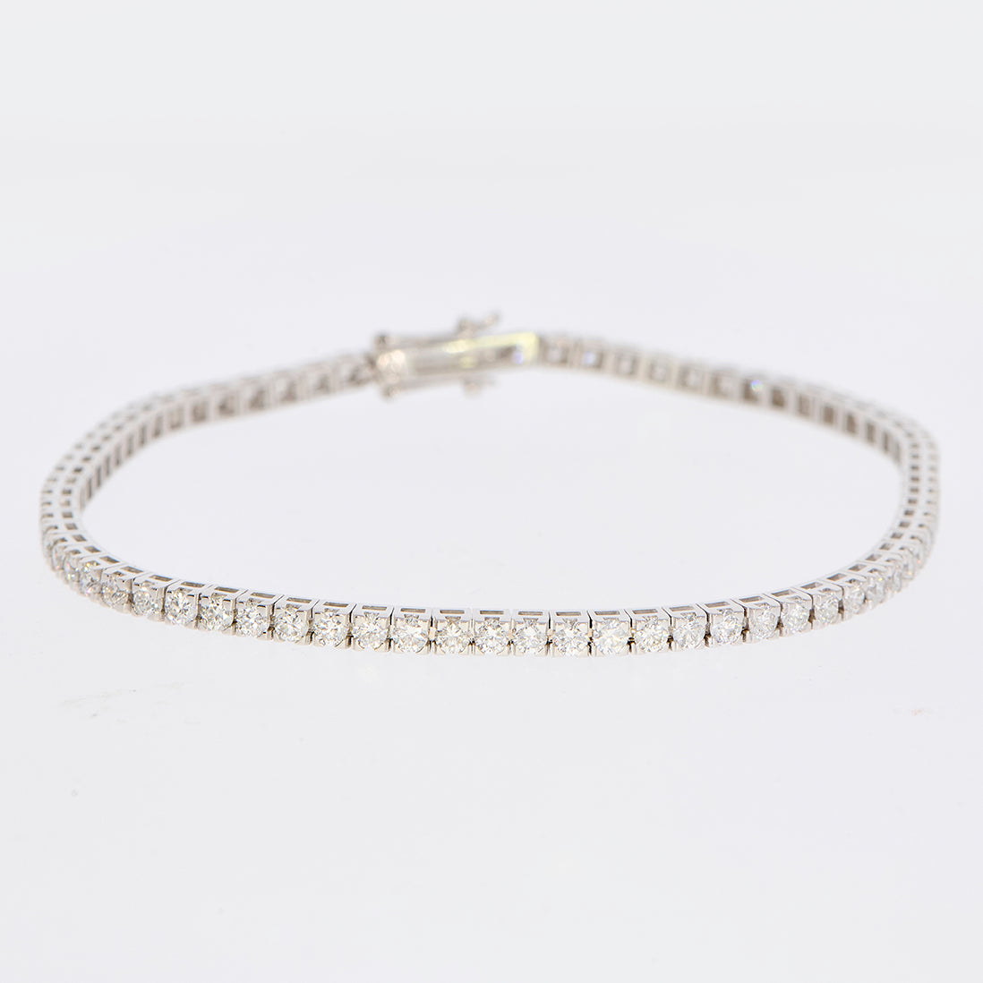 Tennisarmbånd 18kt 3,00ct tw-vs/si