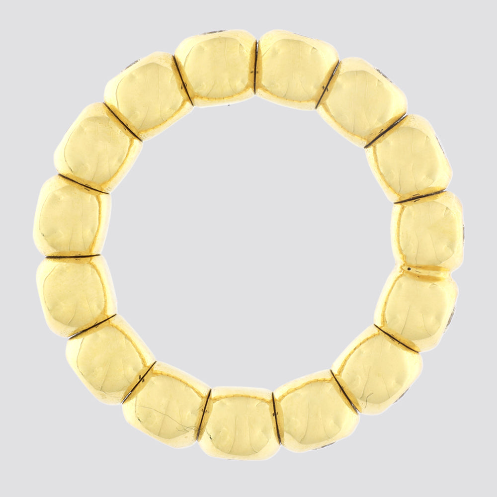 Gigtring i 18 kt. guld med 0,80 ct. TW-SI diamanter