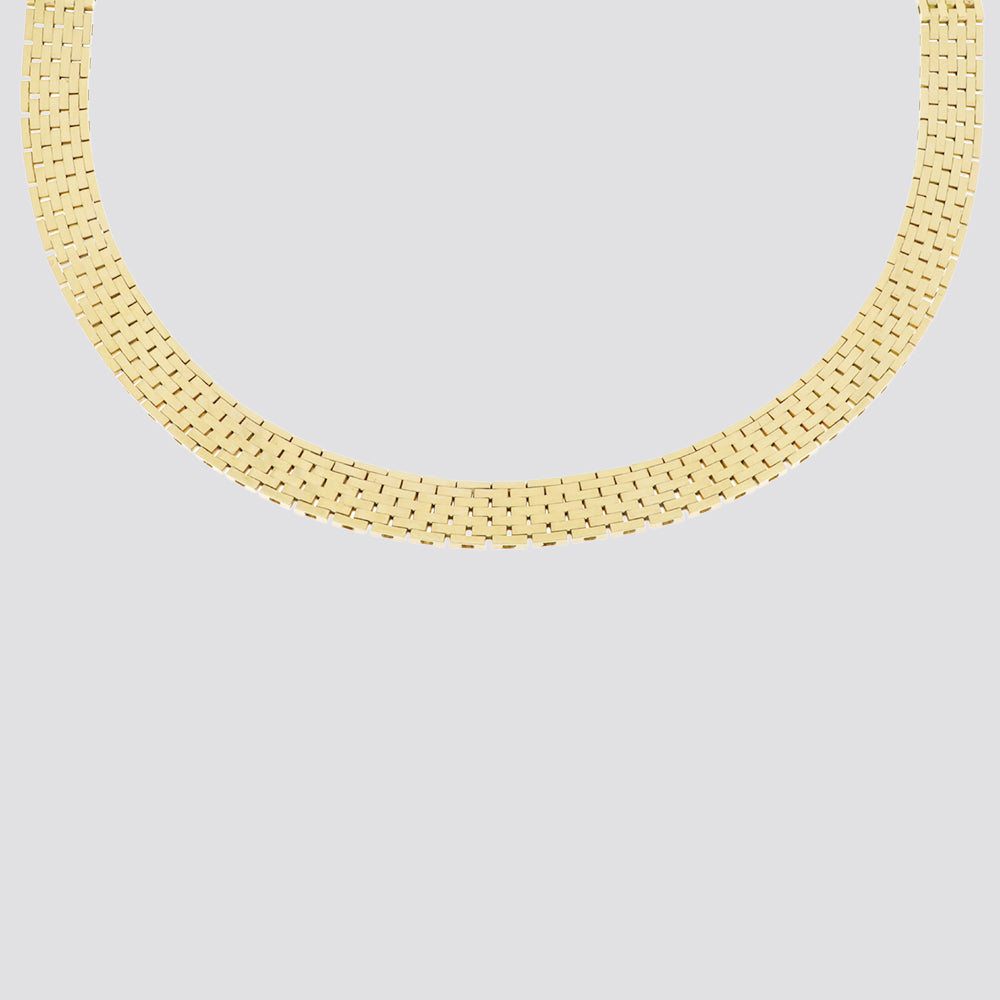 Murstenscollier i 14kt