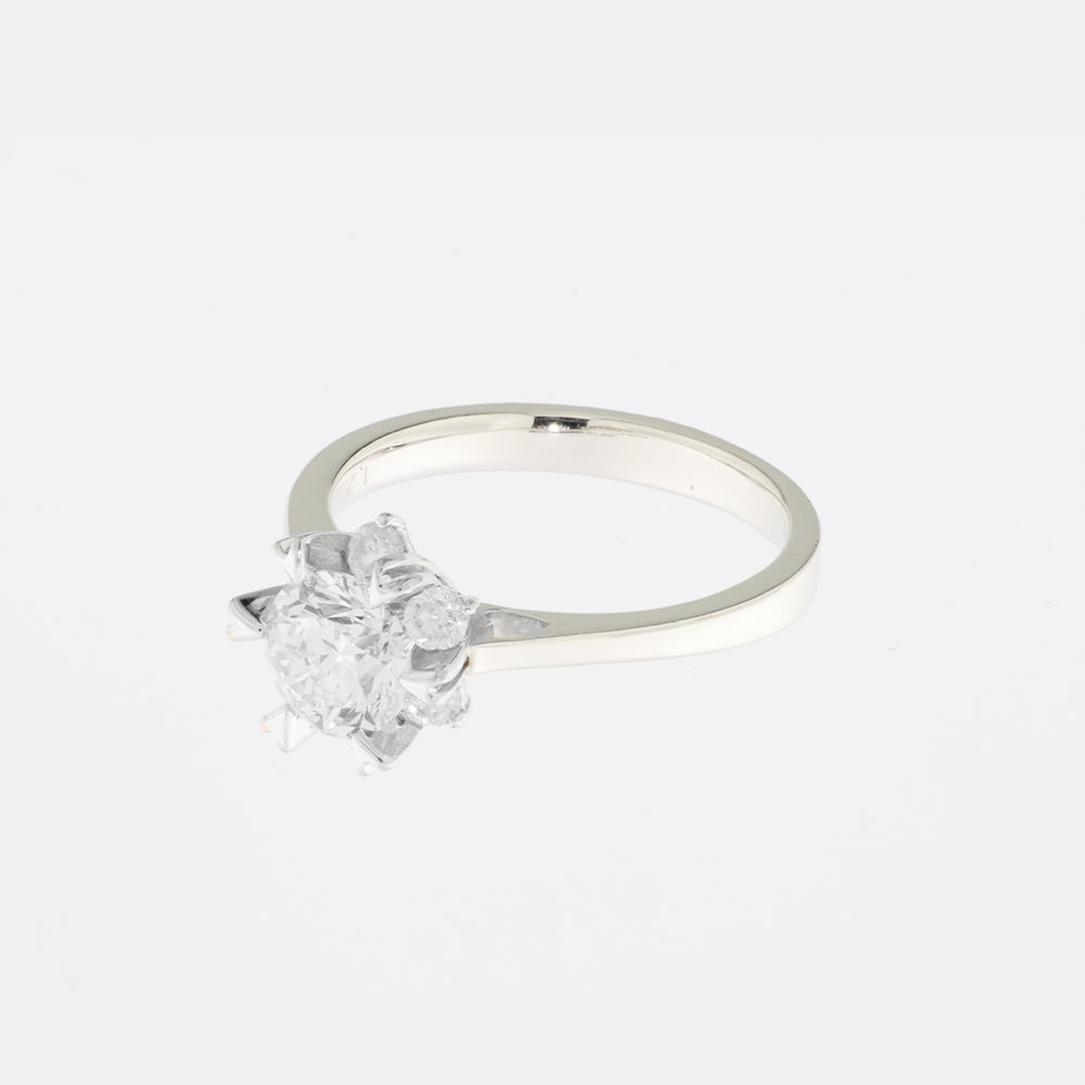 Ring 18kt 1,01ct
