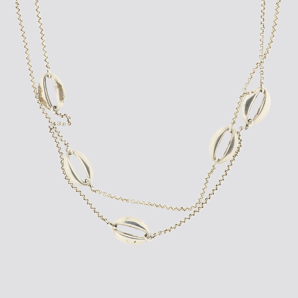Georg Jensen collier sølv
