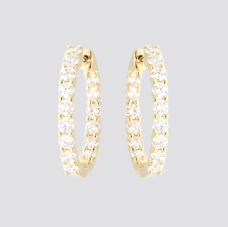 Hoops 14kt 1,40ct tw-si