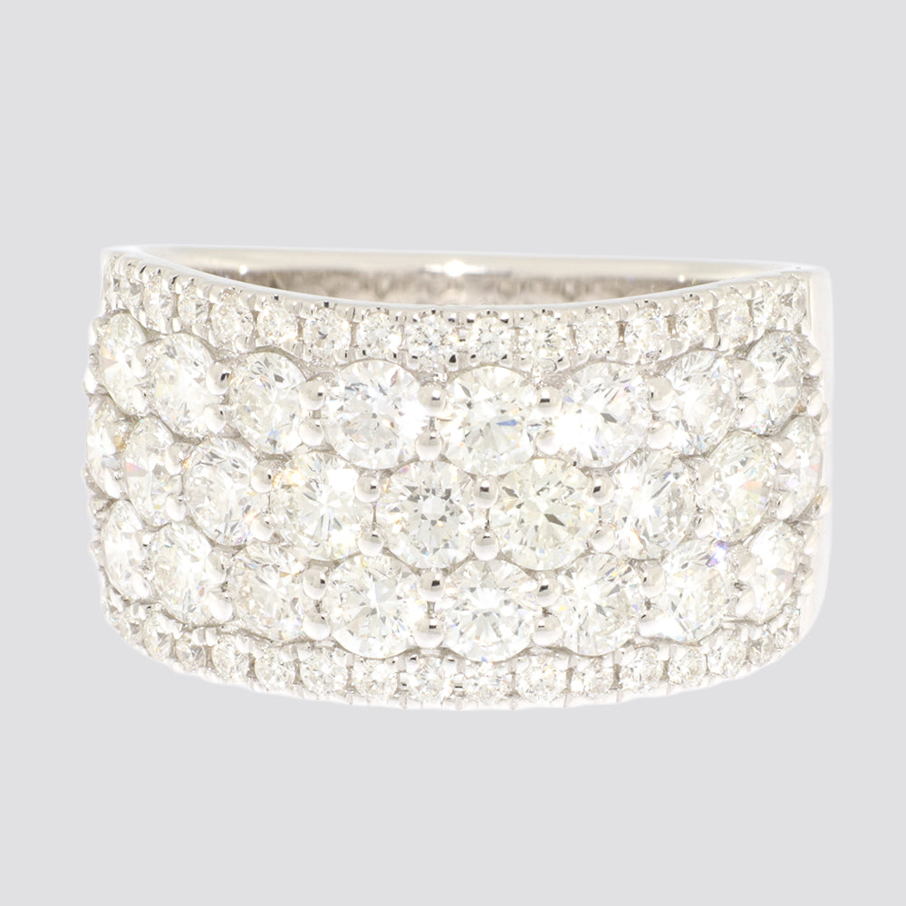 Ring 14kt 3,00ct tw-si