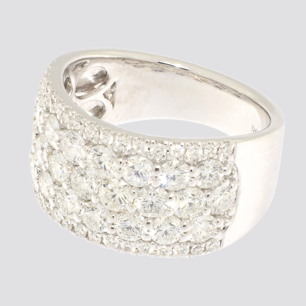 Ring 14kt 3,00ct tw-si
