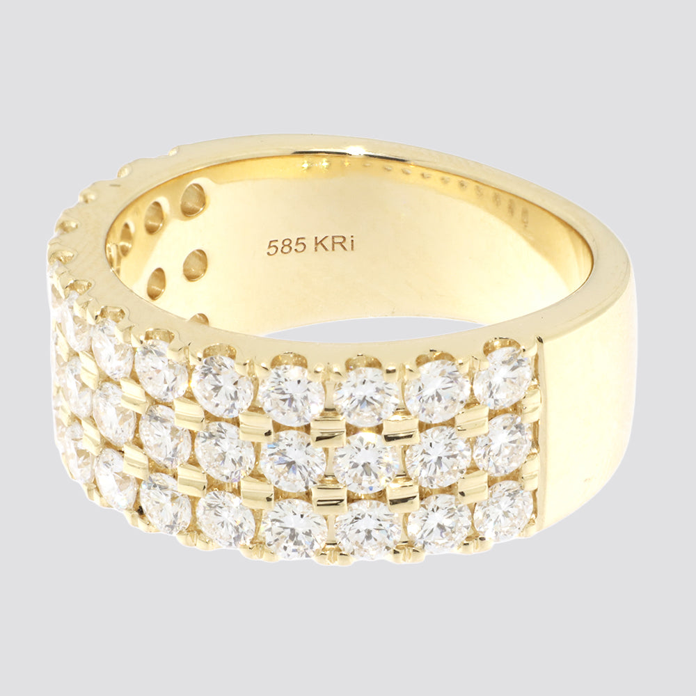Ring 14kt 2,15ct tw-si