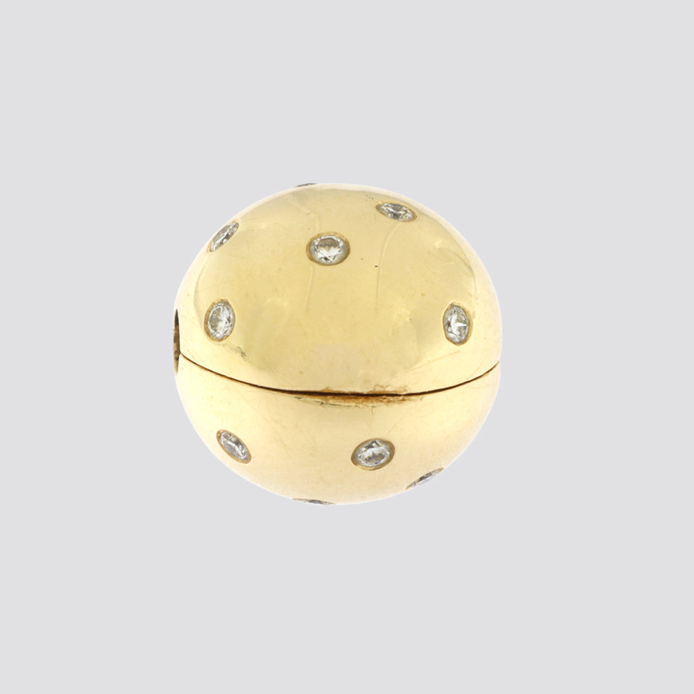 Ole Lynggaard perlelås 18kt 0,16ct