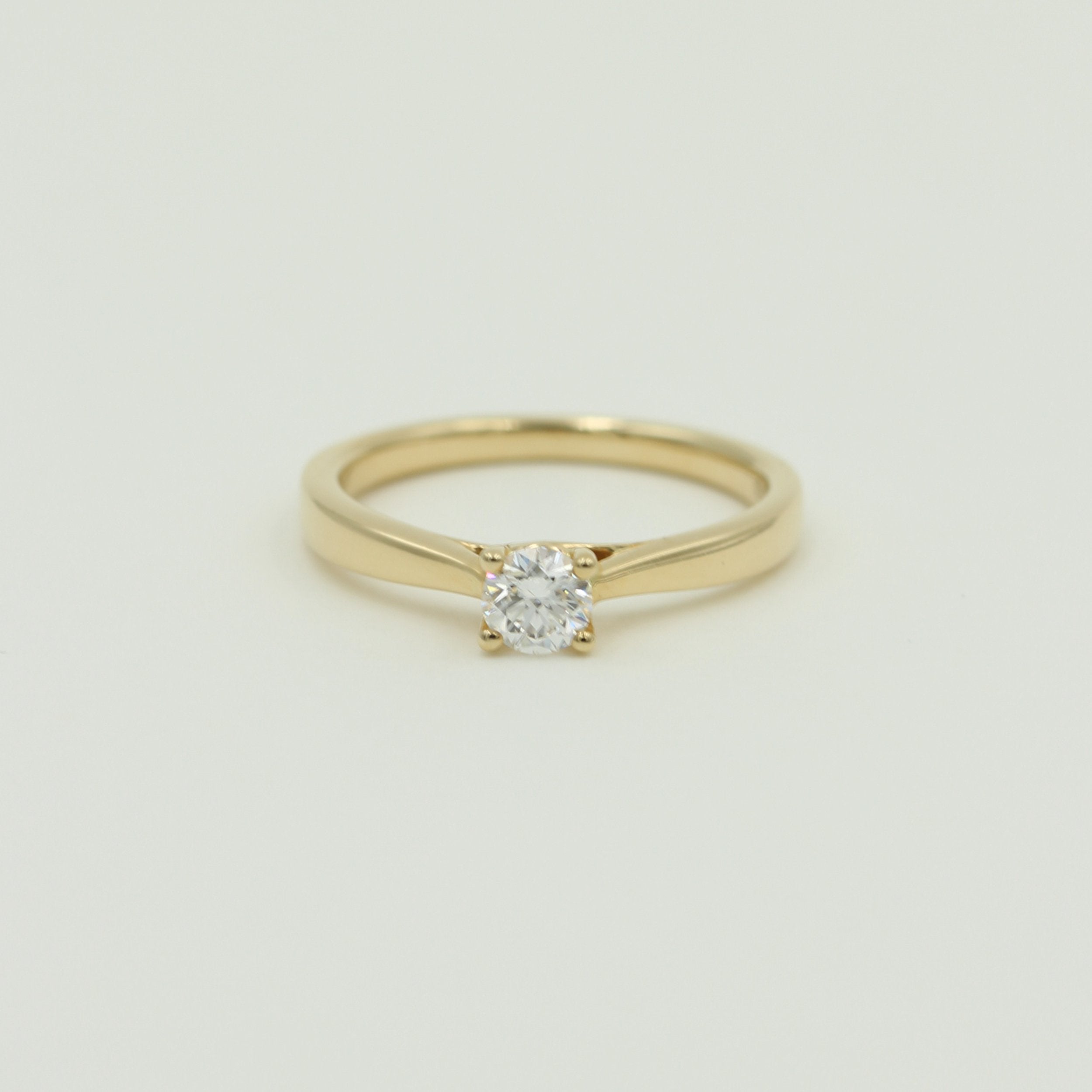 Solitairering med 0,36 ct. TW.SI brillant