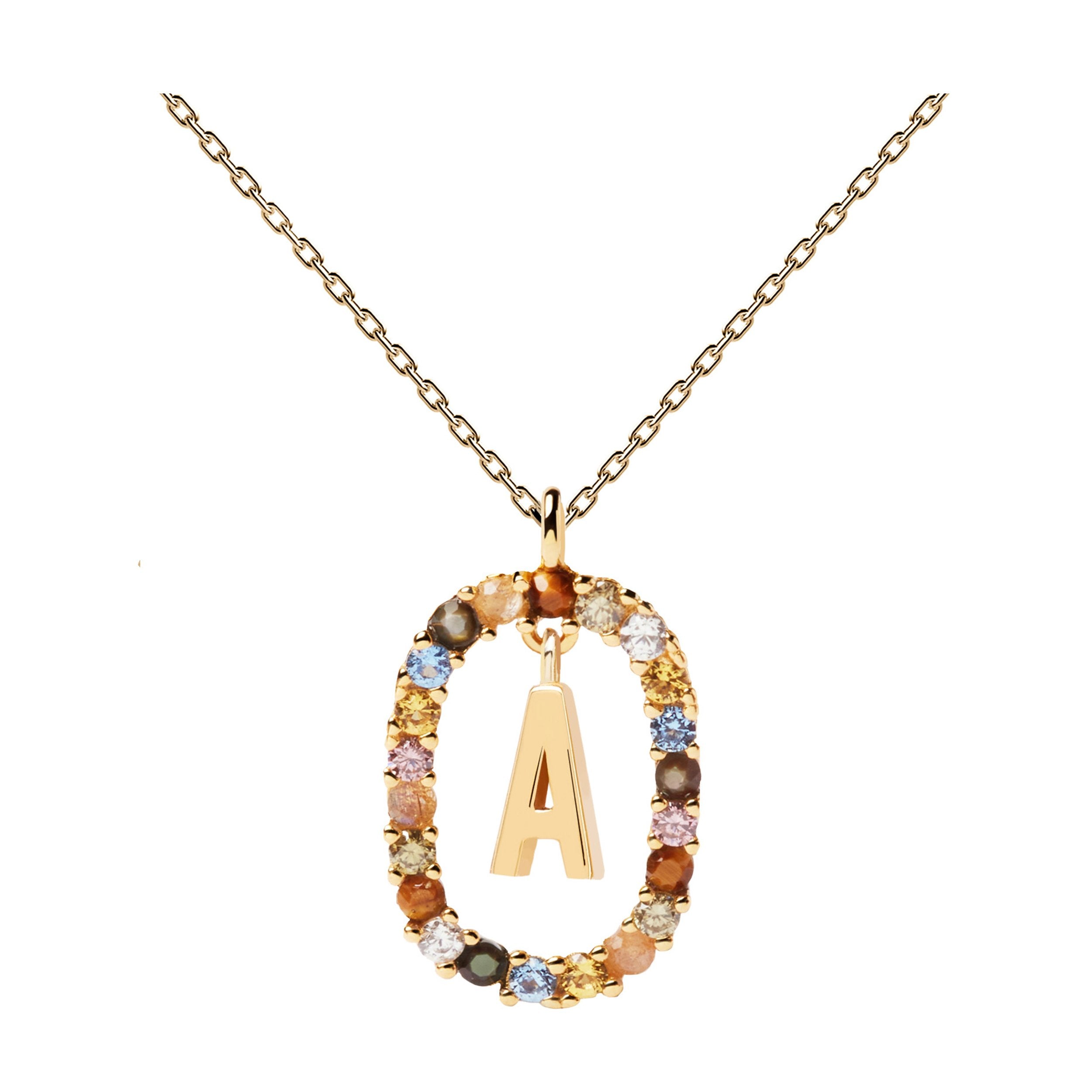 LETTER A NECKLACE