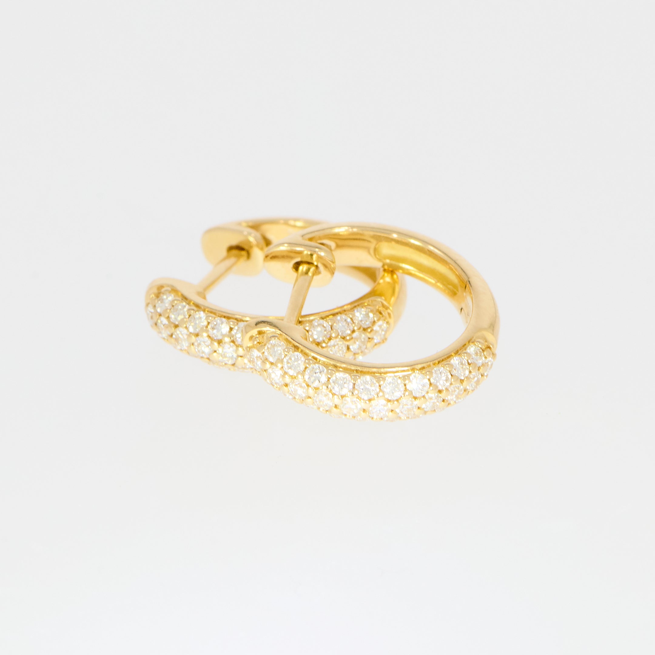 Ørering 14kt 0,50ct tw-si