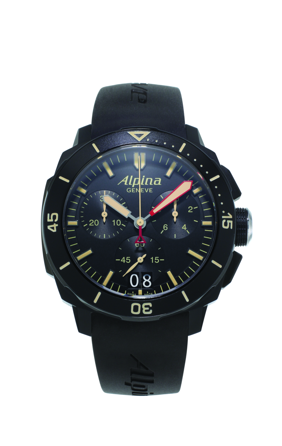 Alpina Seastrong Diver 300 Big Date Chronograph