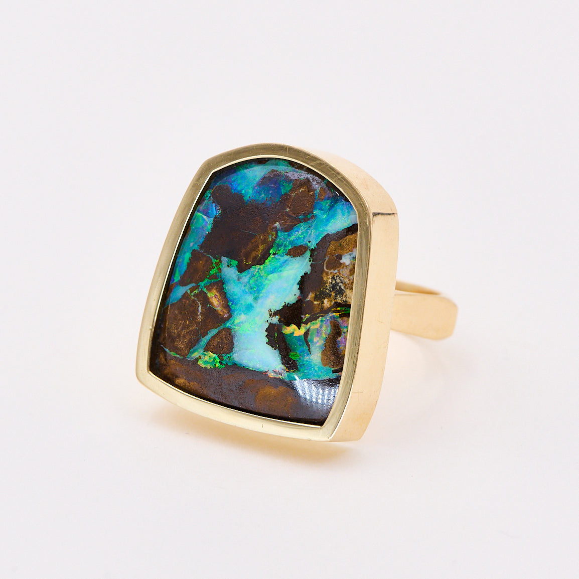 Opal Ring 14kt guld