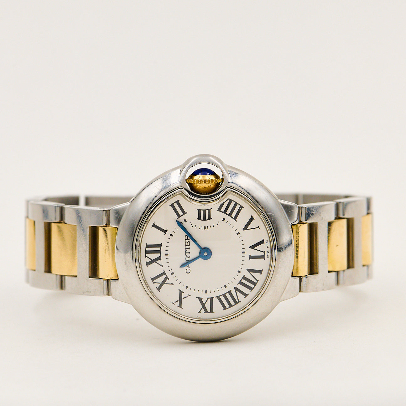 Cartier Ballon Bleu Women's Quartz 33 mm, 18 kt. Guld & Stål