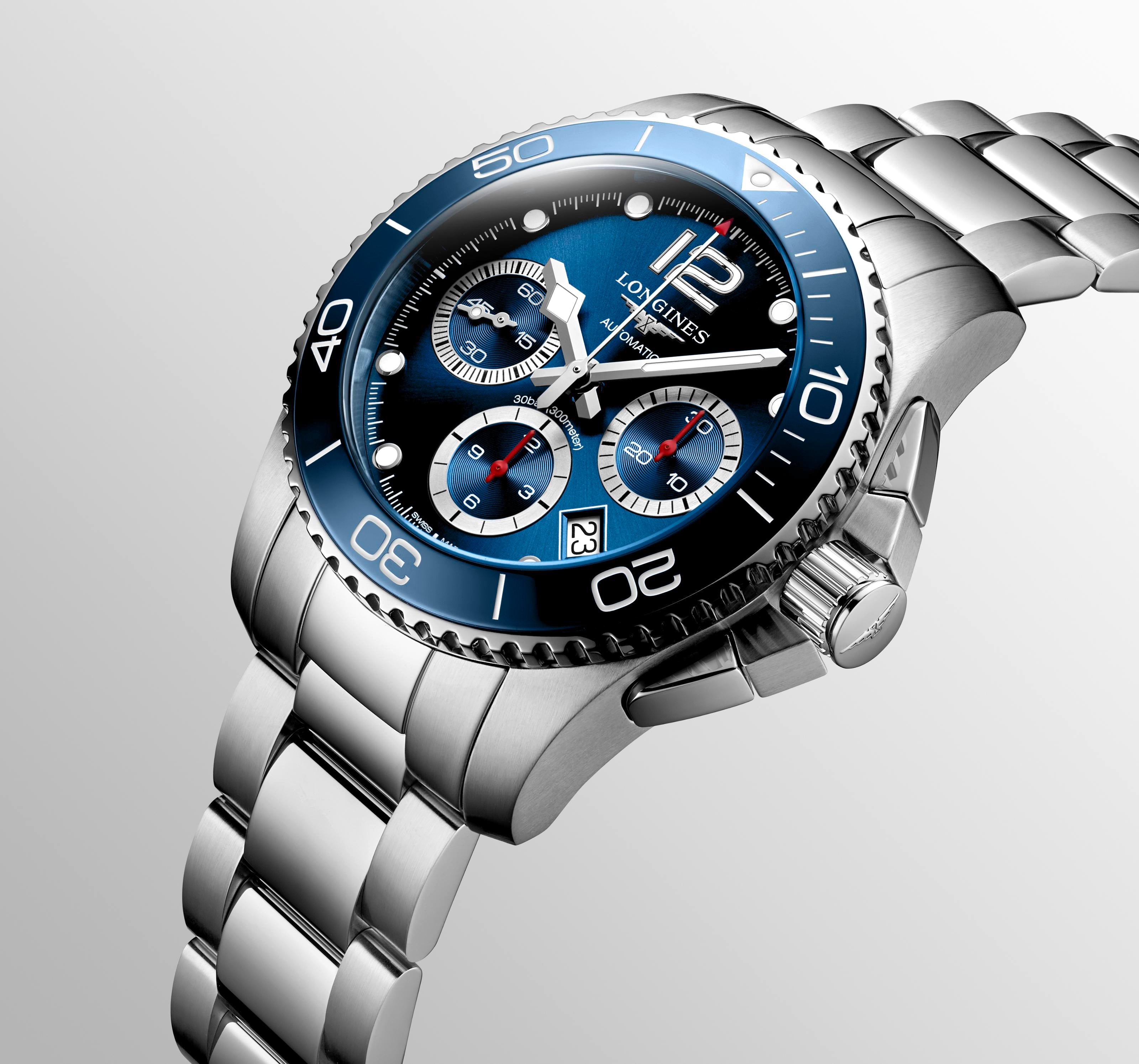 HYDROCONQUEST CHRONOGRAPH L3.787.4.96.6 - Ø 43 mm