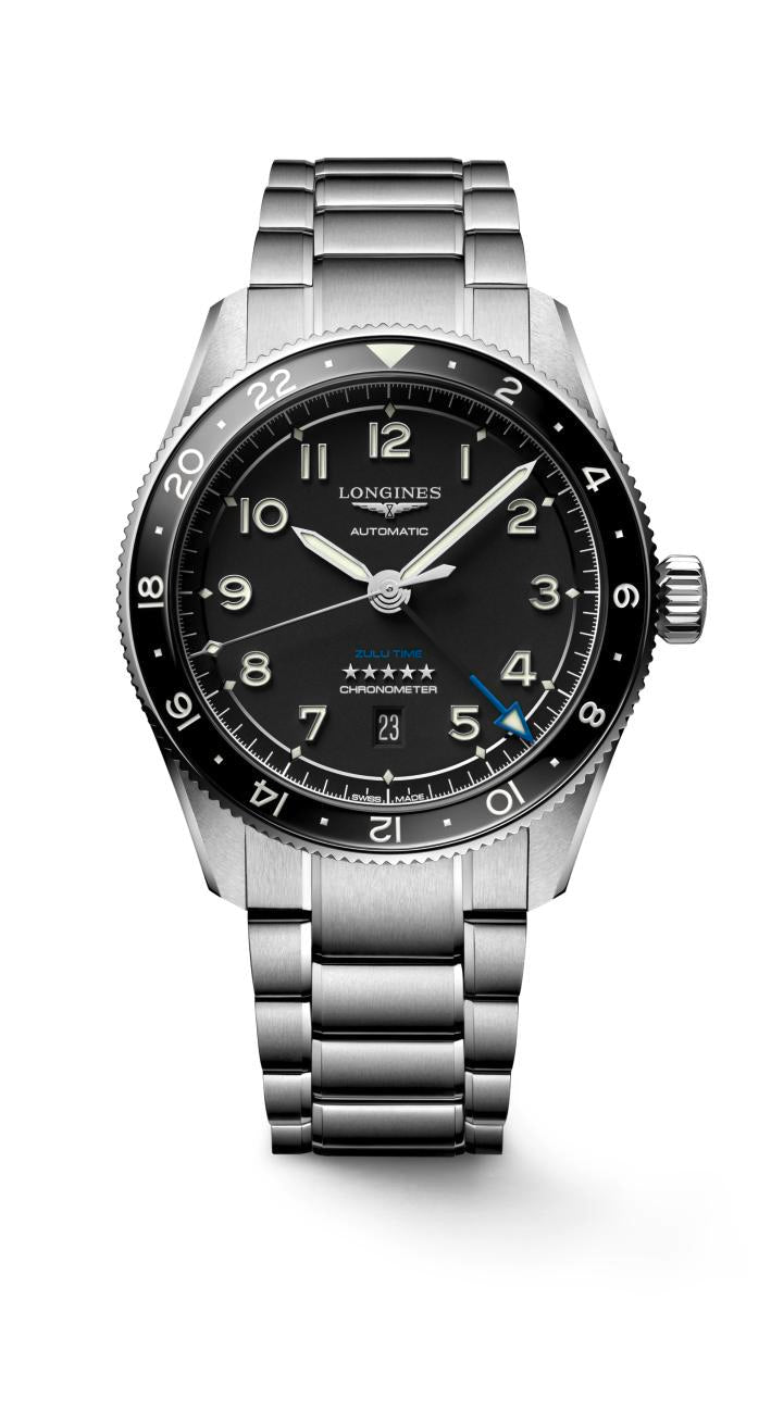 LONGINES SPIRIT ZULU TIME L3.812.4.53.6 - Ø 42 mm