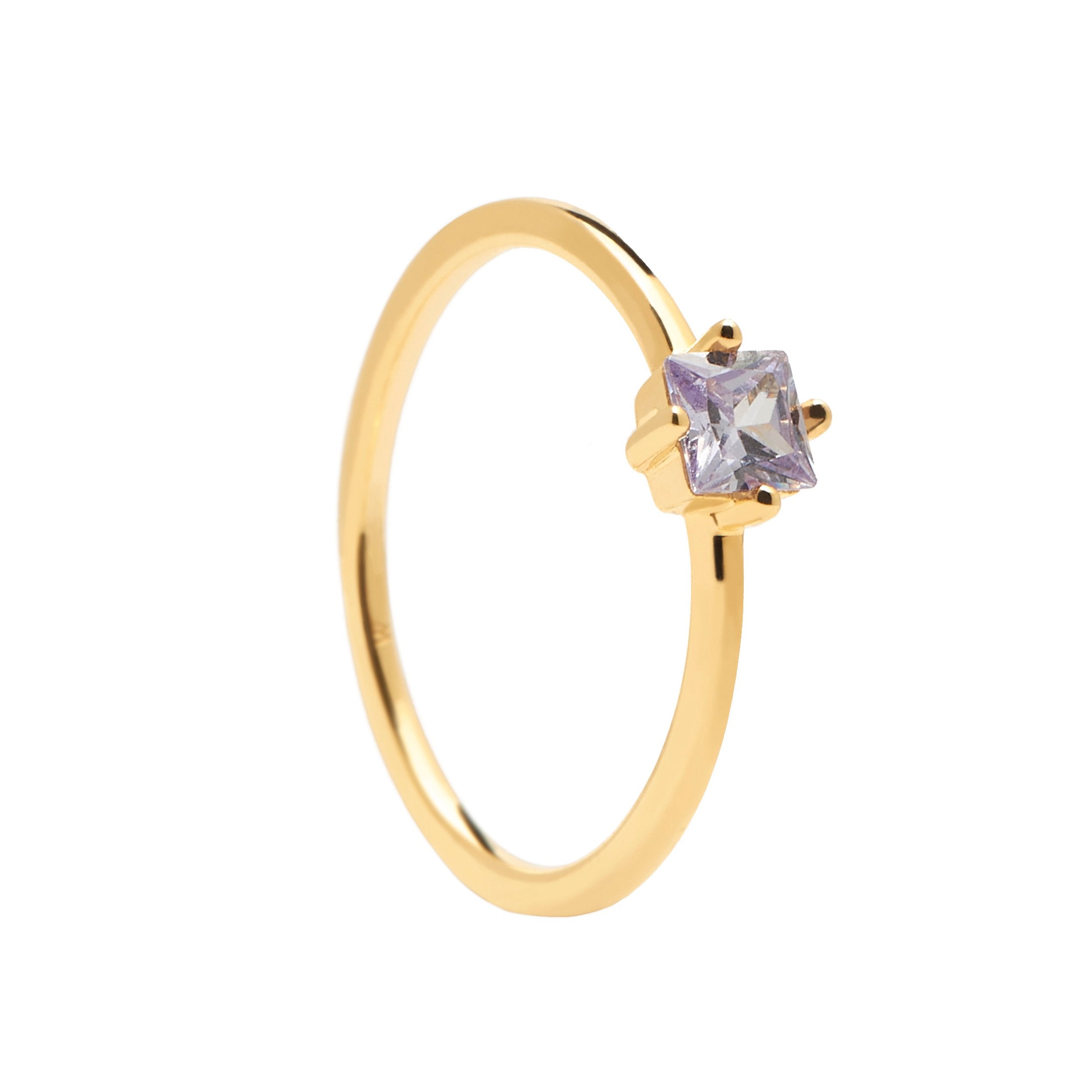 LAVENDER LIS RING