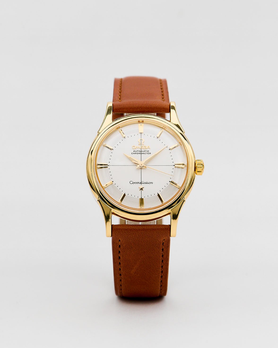 Omega Constellation 34mm 18 kt. Guld Pie Pan 1961