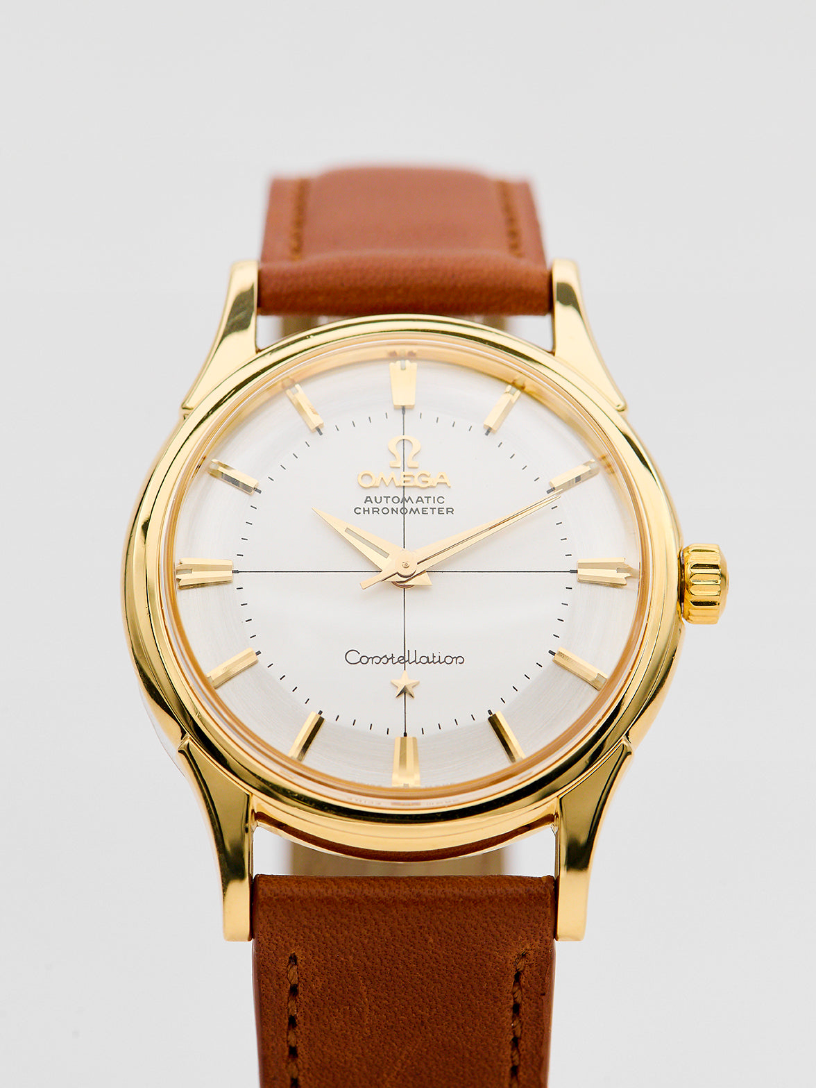 Omega Constellation 34mm 18 kt. Guld Pie Pan 1961