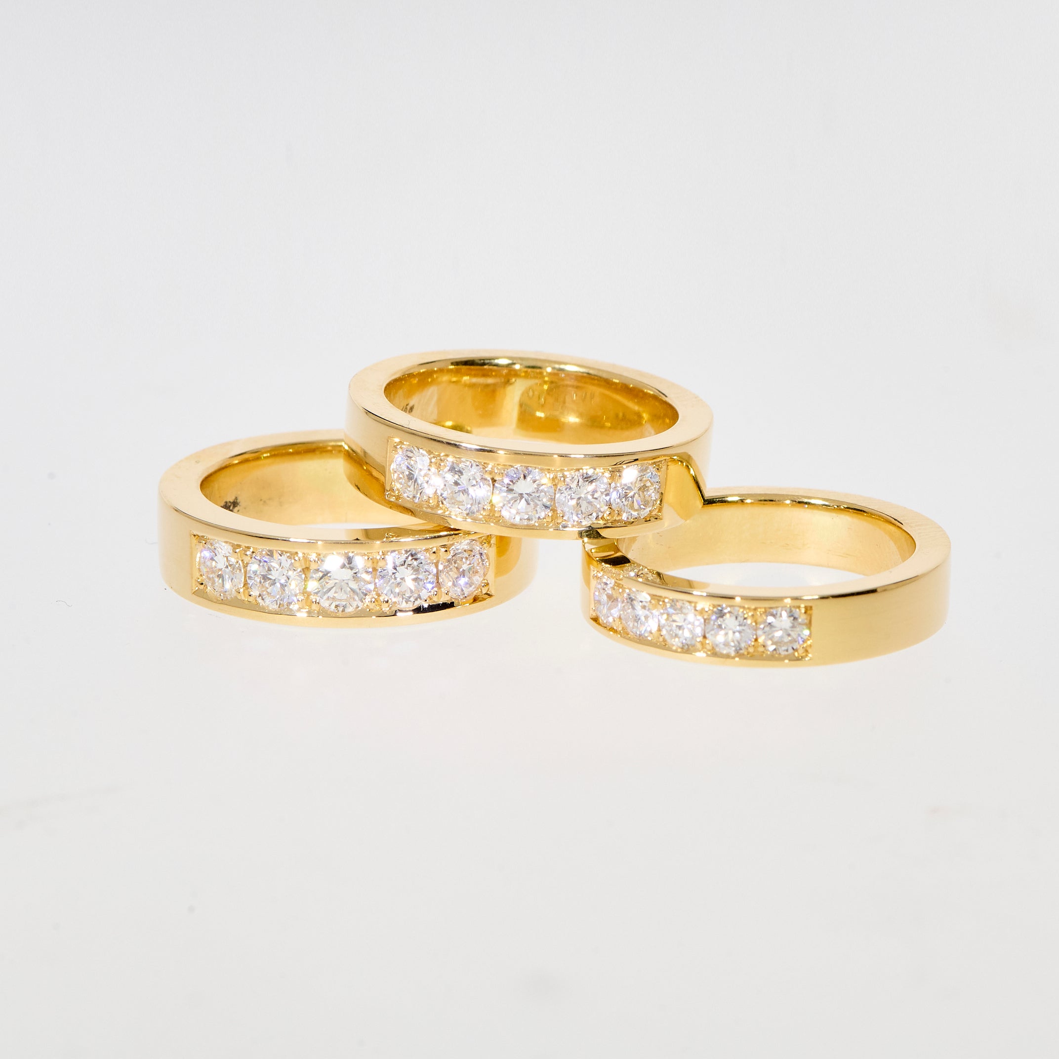 Alliancering 18kt 0,50ct tw-vvs/vs