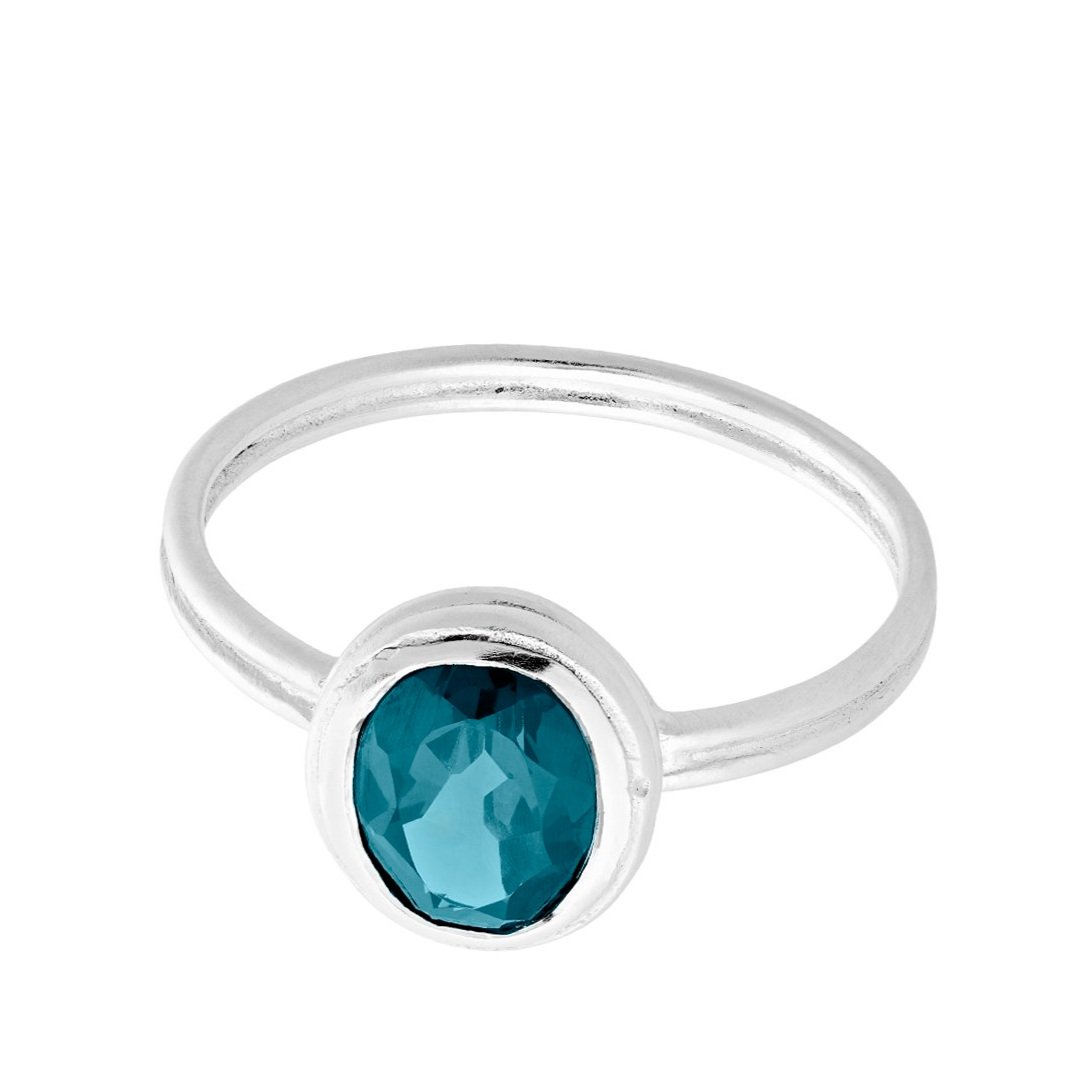 Hellir Blue Ice Ring