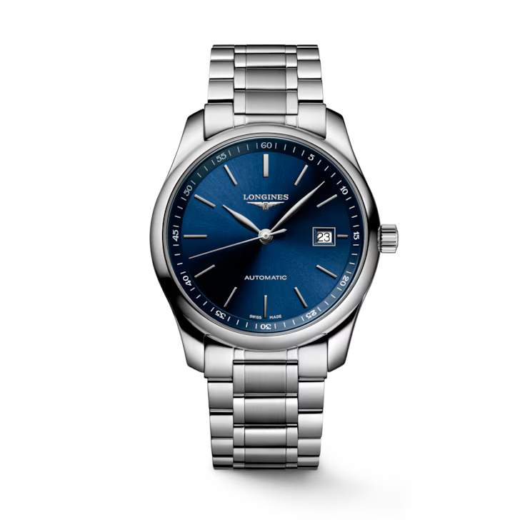 LONGINES MASTER BLUE DAIL STEEL